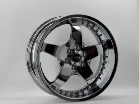 542229520 Baller 4pc 22 Inch Wheels 22x9.5 Chrome Finish 6 Lug 6x139.7 Et 15 #56