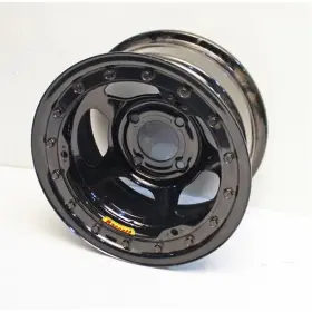 37st3l Bassett Lightweight Steel Powder Coated Wheel 13 X 7 4x4.5 Bp