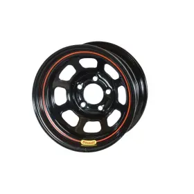 50sf510 Bassett 50sf5 15x10 D-hole Lite 5x4.5 5 Inch Bckspc Black Wheel