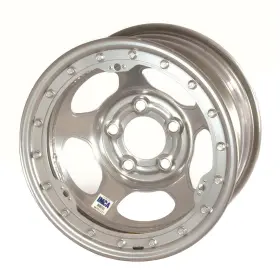 37sp2sl Bassett Racing Wheel D-hole Lightweight Silver Powdercoated Wheels