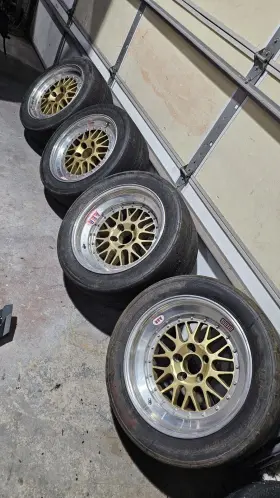 0226021 Bbs 17 Inch Road Racing 3 Piece Wheels 5x114.3