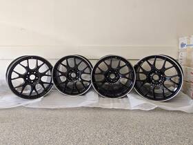 Bbs Ch107 Ch-r 19 Inch Wheels X 9 Et20 And 10.5 Et25 Staggered Set