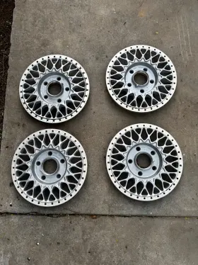 Rs026 Bbs Rs 026 Faces Only 4 Original .34 Bolt Style