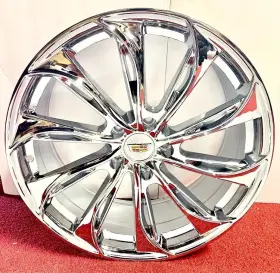 Turbine085120c Bdc 4 Inch Turbine Chrome 20 X 8.5 Cts Ct5 Ct6 Xts Xt4 5x120 Limited Sets Left