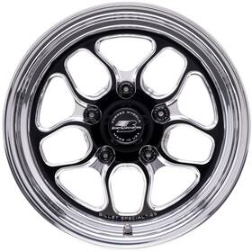 Billet Specialties Brs22535f6117 Win Lite 15x3.5 Inch Black Aluminum Wheel