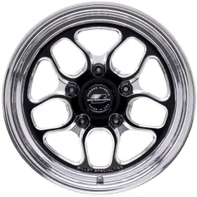 Brs22535f6117 Billet Specialties Win Lite 15x3.5 Inch Black Aluminum Wheel