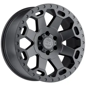 1780war526130g84 Black Rhino Warlord 17x8 6x130 52mm Gunmetal Wheel Rim 17 Inch