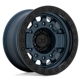 1785avg006140u12 Black Rhino 17x8.5 Avenger Beadlock Nvy Blue With Blk Hardware Wheel 6x5.5 0mm