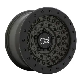 1785bcd-86140n12 Black Rhino Barricade 17x8.5 6x139.7 -18 Olive Dabe Green/blk Rock Guard Qty 4