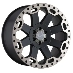 1790war126140m12 Black Rhino 17 Inch Rims Wheels Matte Warlord 17x9 12mm Toyota Tacoma 4runner