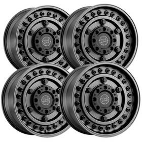 Black Rhino 1795ary-80067g06 4 Armory 17x9.5 6x135/6x5.5 Inch -18mm Gun Wheels Rims 17