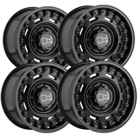 1795axl066135m87 Black Rhino Set Of 4 Axle 17x9.5 6x135 6mm Matte Wheels Rims 17 Inch