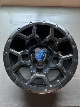 1795vrl-85127 Black Rhino M71 Overland 17x9.5 Matte Rim