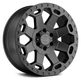 1880war305127g71 Black Rhino Warlord Wheels 18x8 30 5x127 71.5 Gunmetal Rims Set Of 4