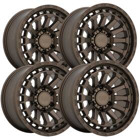 Black Rhino 1895rad-85127z71 Set Of 4 Raid 18x9.5 5x5 Inch -18mm Bronze Wheels Rims 18