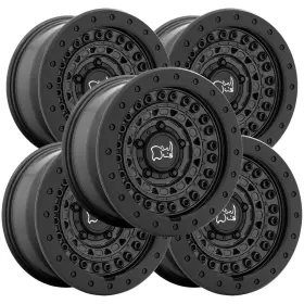 2090bcd006140g12 Black Rhino Set Of 5 Barricade 20x9 6x5.5 Inch 0mm Gun Wheels Rims 20