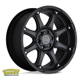 2090gla-26140m12 Black Rhino 4/ 20x9 6x5.5 Glamis Wheels Fits Chevy Bronco Tacoma 4-runner Ranger
