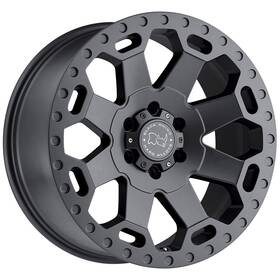 Black Rhino 2090war128180g25 One 20x9 Warlord 8x180 12 Gunmetal Wheel Rim 125.1