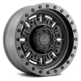 2095abr-88170g25 Black Rhino Abrams Wheel 20x9.5 -18 8x170 125.1 Gunmetal Single Rim
