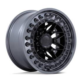Black Rhino Br008ma20108018n One 20x10 Alpha 8x6.5/8x165.1 -18 Gunmetal Lip Wheel Rim 125.1