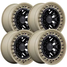 Br008md18906320 Black Rhino Set Of 4 Alpha 18x9 6x135 20mm Black/sand Wheels Rims 18 Inch