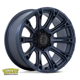 Br020lx17906812 Black Rhino 4/ 17x9 Inch 6x5.5 Diamondback Wheels Fits Bronco Ranger Tacoma 4-runner