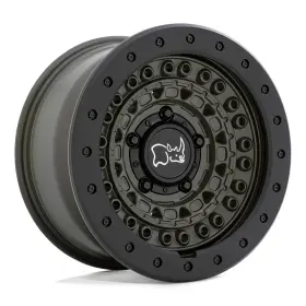 1785bcd-45127n71 Black Rhino Hard Alloys 1 New 17x8.5 Barricade Olive Dab Green Guard 5x127 5x5 Et-34