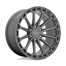 1795kzn126135g87-1n Black Rhino Hard Alloys Kaizen 17x9.5 12 Matte Gunmetal Wheel Rim 6x135 Qty 1