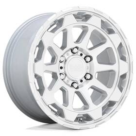 Black Rhino Hard Alloys 2090rtr025127s71 20x9 Rotor 5x127 Silver 2mm