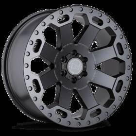 Black Rhino Hard Alloys 2090war125150g10 4 - Warlord 20x9 5x150 Gray 12mm