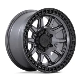 Br001ab17856800 Black Rhino Hard Alloys 4 - Calico 17x8.5 6x139.7 Gray 0mm