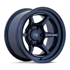 Br011lx17906838n Black Rhino Hard Alloys 17x9 Shogun 6x139.7 Blue -38mm