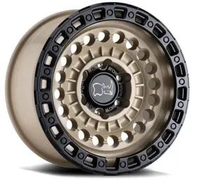 2095stn126140d12 Black Rhino Wheels Sentinel Matte Desert Sand Lip Edge Wheel 20x9.5 6x139.7 Et12