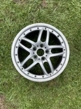 1097186 Bmw Oem E46 3 Series 2000-06 Style 71 Genuine Wheel Rim 18x8 Et47 Bent