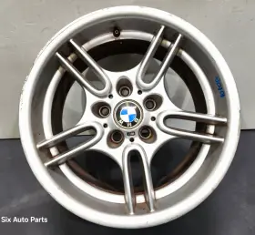 2229035 Bmw Oem E39 540 Rear Wheel Rim Style M Parallel Spoke 66 Silver 9x17 Inch Et 26