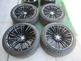 2284250 Bmw M5 Oem Factory 19 Inch Wheels Rims Gloss Black 650i Michelin Tires Read Below