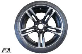 2284756 Bmw 2015 - 2020 F80 F82 F83 M3 M4 437m 19 Inch 19x10 Rear Wheel Rim Oem
