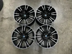 36-11-8-073-979 Bmw 2018-2023 F90 M5 706m 20 Inch Factory Wheels Rims Set Black Machined Oem