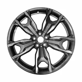 36108073792 Bmw 20x9.5 5 Split Spoke Rear Wheel Machined Painted Medium Charcoal Metallic 86454
