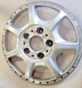 36111093535 Bmw Bbs Rt107 Style 19 Wheel Center Face Silver For E39 E36 E46 M Sport M3 M5