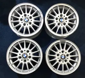 36111093824-24167-4 Bmw 3 Series 15 Inch Aluminum Alloy Wheels Spoke Factory Oem Rims Full Set
