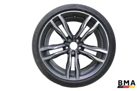 36112284652 Bmw X5m X6m F85 F86 21 Inch X 10 Original Front Rim Wheel 2015 - 2019 Oem