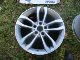 36116851073 Bmw 19ftft X6 Machined Gray Oem Factory Front Wheel Rim 71567 2011-2014 F1
