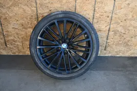 36116863423 Bmw 19x9 Rear Wheel Rim V Spoke 635 Ferricgrey Oem G30 G31 540i M550i 530i 17-23
