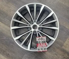 36116874438 Bmw 530i 540i 530e M550i 2017 - 2023 86333 Oem Wheel 19 X 9 Rear Cnc Med Silver