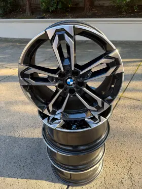 36116898051 Bmw 2024 X1 U11 19x8 Factory 871m Wheel Rims Gun Midnight Grey Oem - Set Of 4
