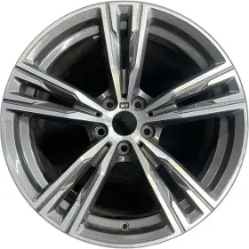 36118089874 Bmw 18x9 Z4 Charcoal Front Wheel Oem Rim Factory Stock 2019-2024 36118089874 Bmw 18x9 Z4 Charcoal Front Wheel Oem Rim Factory Stock 2019-2024