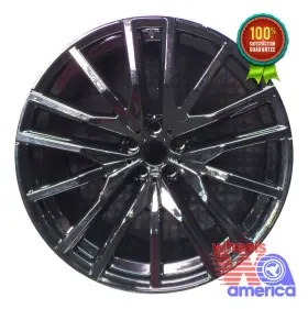 36118090014 Bmw Wheel Rim X5 X6 22 2018-2024 Oem Factory Black Rear Oe 86474