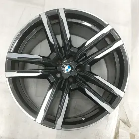 36118090716 Bmw 1 Wheel Rim For X5m Oem 90 Percent Machined Charcoal 36118090716 Bmw 1 Wheel Rim For X5m Oem 90 Percent Machined Charcoal