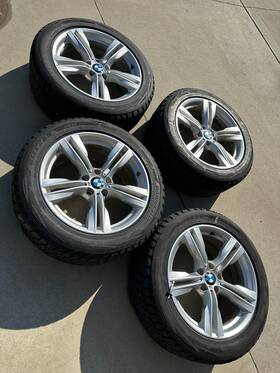 Bmw 467m 19 Inch M-sport Winter Wheel Set With Full Tread Blizzak Tires